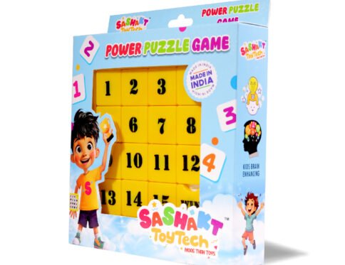 Sashakt Toytech Power Puzzle Game – Yellow